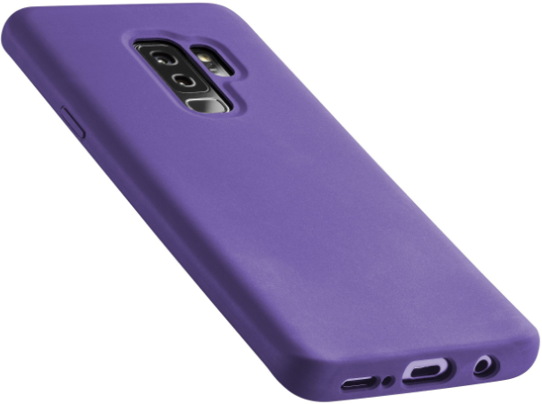 Silikónové puzdro CellularLine Sensation pre Samsung Galaxy S9 Plus fialový