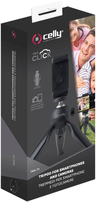 Kompaktný statív Celly Mini Table Tripod čierny
