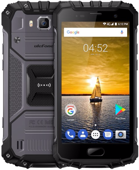 mobilný telefón mobil smartphone odolný outdoor UleFone Armor 2