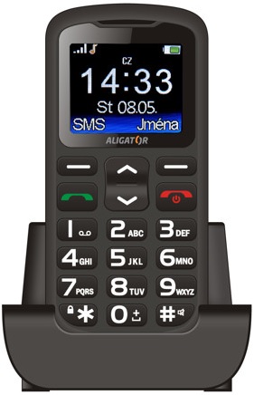 Mobilný telefón mobil seniorský Aligator A431 Senior