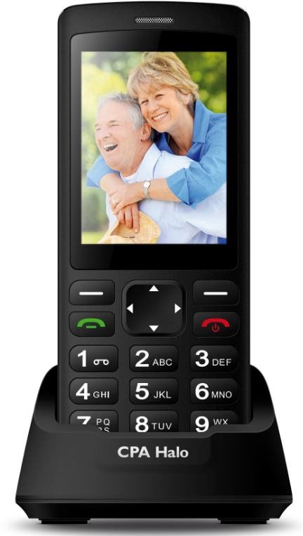 Mobilný telefón mobil seniorský CPA Halo Plus