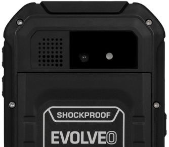 Odolný outdoor telefón Evolveo StrongPhone Q5 kamera fotoaparát výbava