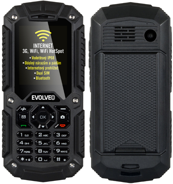 Odolný mobilný telefón Evolveo StrongPhone X2