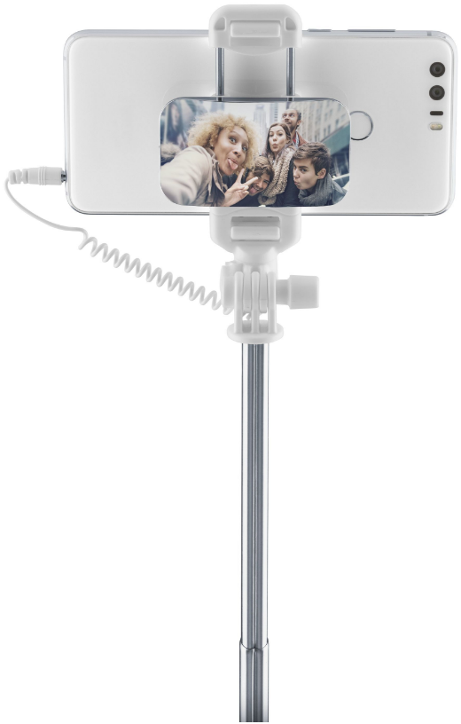 Selfie tyč so zrkadielkom CellularLine Total View