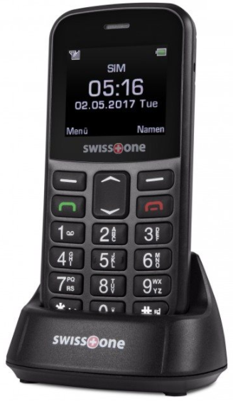 mobilný telefón mobil seniorský Swisstone BBM 516