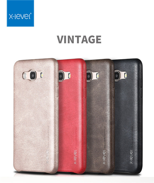 Kryt ochranný XLEVEL Vintage pre Samsung Galaxy A3 2017, zlatá