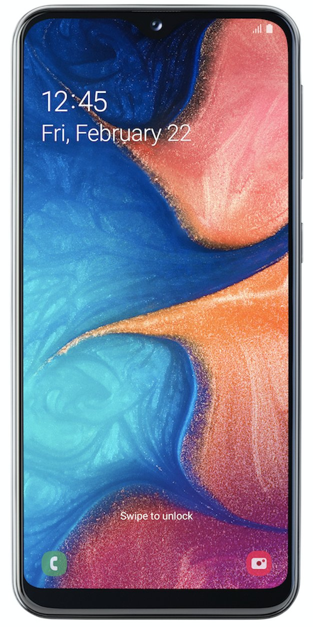 Samsung Galaxy A20e biela