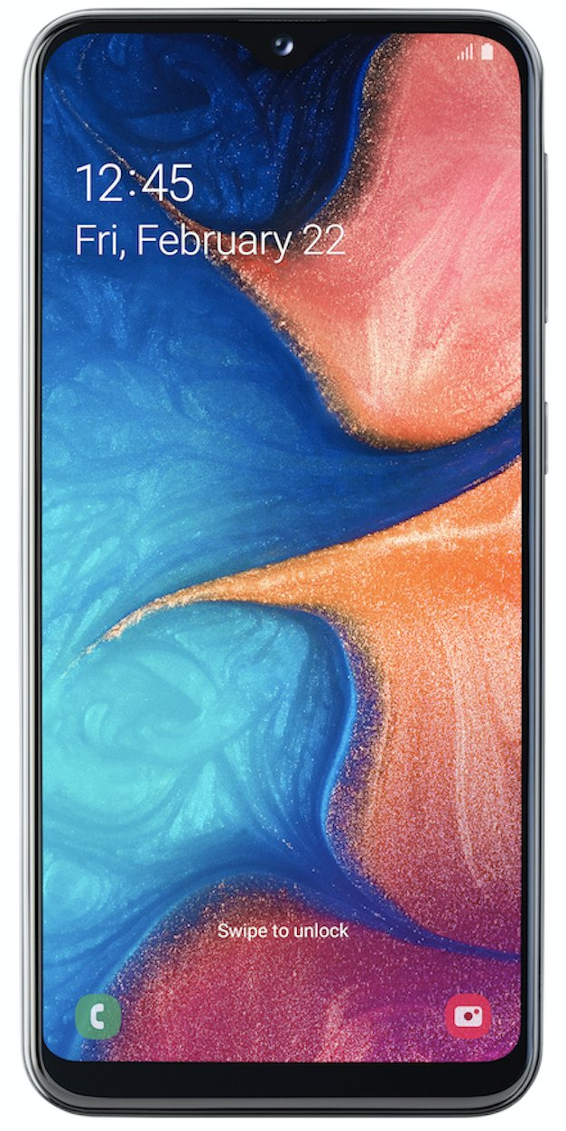 Samsung Galaxy A20e oranžová