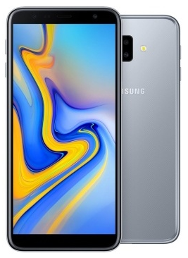 Samsung Galaxy J6 + J610 sivá