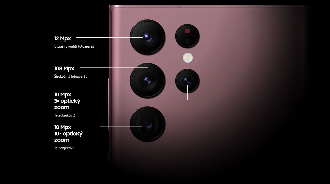 Samsung Galaxy S22 Ultra (SM-S908) 12GB/256GB červená