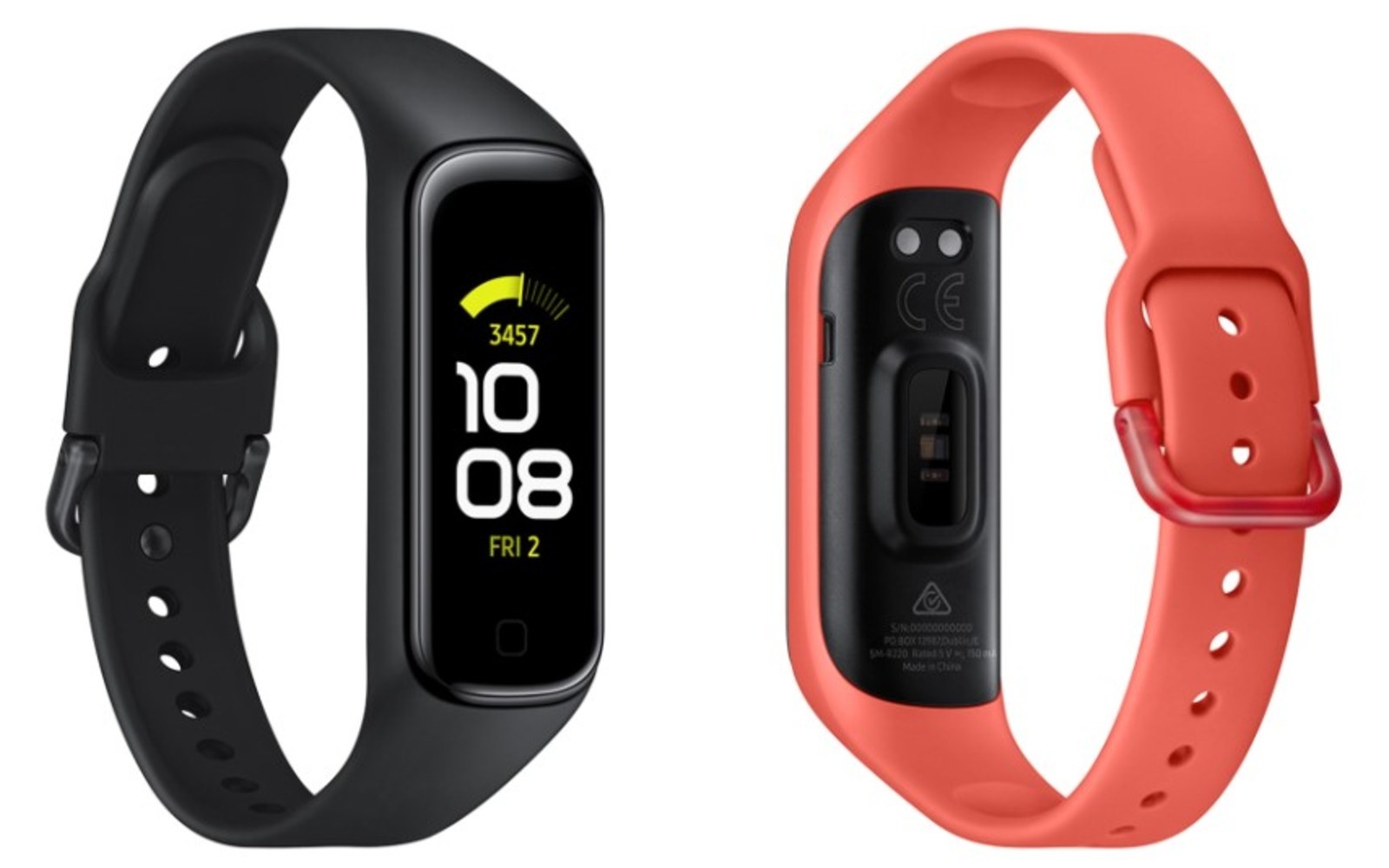 Fitness náramok Samsung Galaxy Fit2, červená