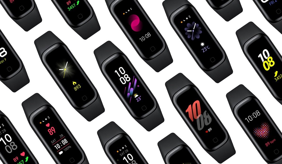 Fitness náramek Samsung Galaxy Fit2, červená