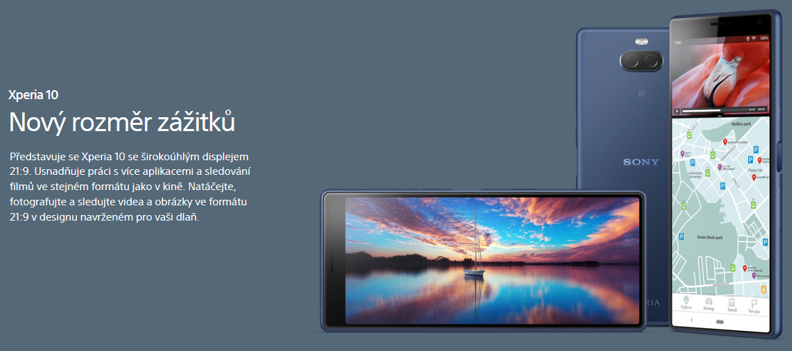 Sony Xperia 10 I4113 strieborná