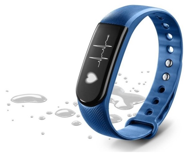 Šikovný fitness náramok EASYFIT touch HR fialový
